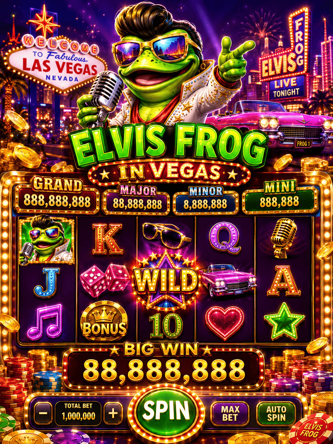 Elvis Frog game preview Elvis Frog game preview