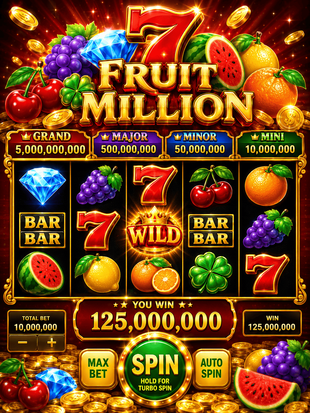 Fruit Million game preview Fruit Million game preview